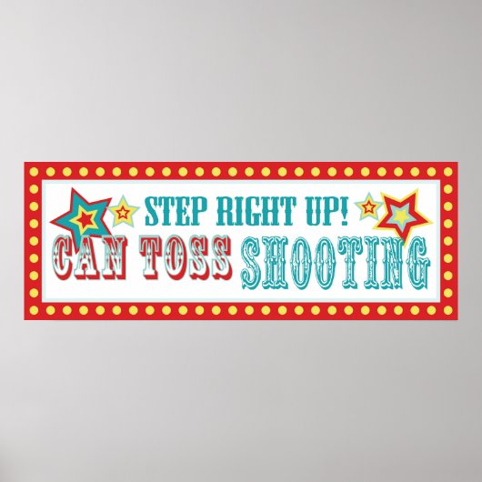 Poster Can Tooth Signer Carnaval Cirque Anniversaire BL (Devant)