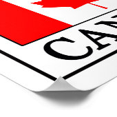 Poster Canada (Coin)