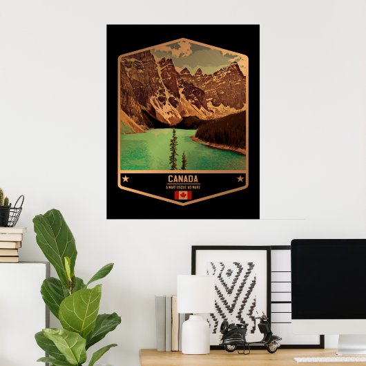 Poster Canada (Bureau à domicile)
