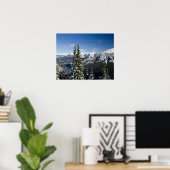 Poster Canada, Alberta, Banff. Vues de la vallée de Bow (Bureau à domicile)