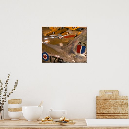 Poster Canada, Alberta, Calgary : Aero Space Museum (Cuisine)