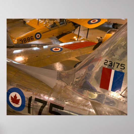 Poster Canada, Alberta, Calgary : Aero Space Museum (Devant)