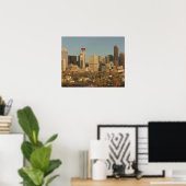 Poster Canada, Alberta, Calgary : Skyline de la ville à p (Bureau à domicile)
