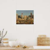 Poster Canada, Alberta, Calgary : Skyline de la ville à p (Cuisine)