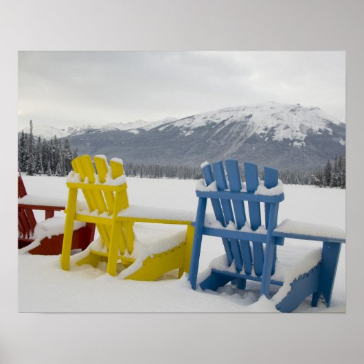 Poster Canada, Alberta, Jasper, Parc national de Jasper. (Devant)