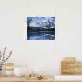 Poster Canada, Alberta, Parc national de Banff, Lac (Cuisine)