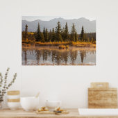 Poster Canada, Alberta, parc national de Jasper (Cuisine)