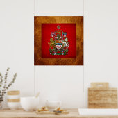 Poster Canada : Armoiries (Cuisine)