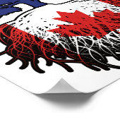 Poster Canada Australie Australie racine d'arbre (Coin)