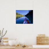 Poster Canada, Colombie-Britannique, Bowron Lakes (Cuisine)