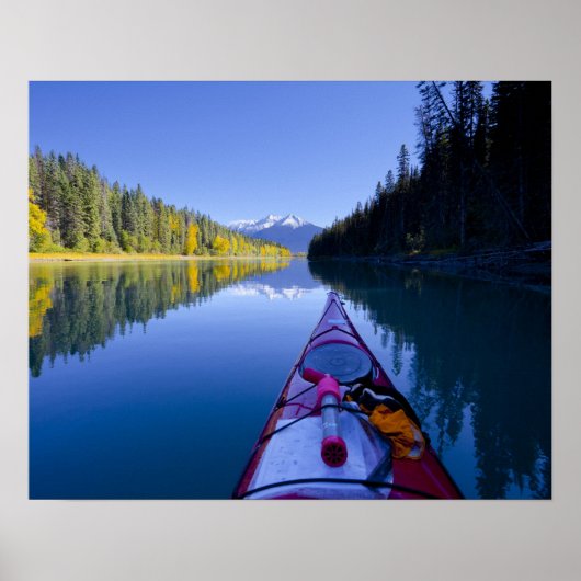 Poster Canada, Colombie-Britannique, Bowron Lakes (Devant)