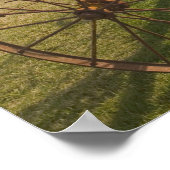 Poster CANADA, Colombie-Britannique, Enderby. Tepees & (Coin)