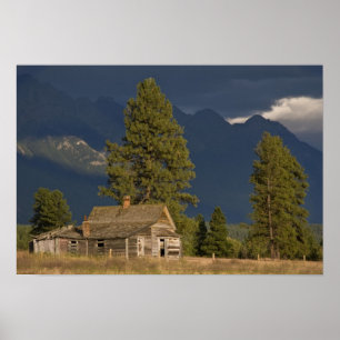 Poster Canada, Colombie-Britannique, Kootenay Rockies,