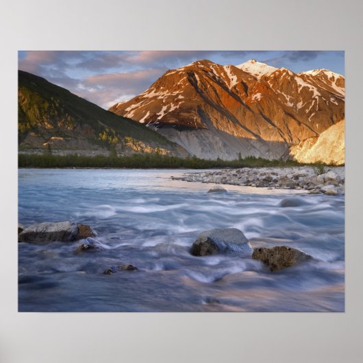 Poster Canada, Colombie-Britannique, vallée de la rivière (Devant)