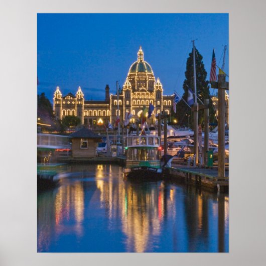 Poster Canada, Colombie-Britannique, Victoria, Intérieur (Devant)