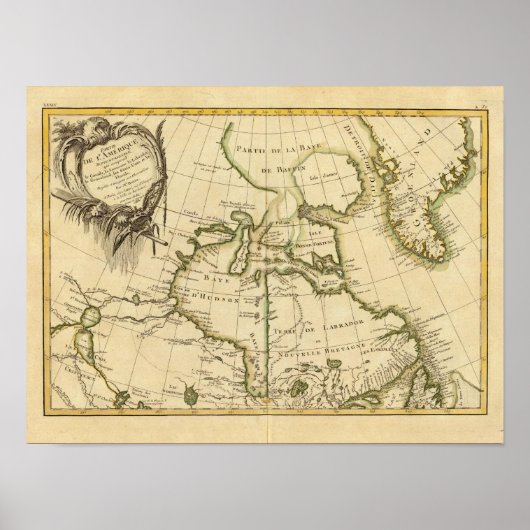 Poster Canada et Groenland (Devant)