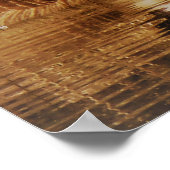 Poster Canada Goose Famille Bébés mignons Goslings Oies (Coin)