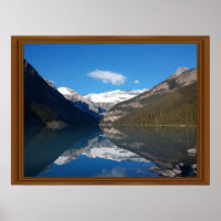 Canada Lake Louise Rocky Mountain Wood Fragment Im