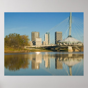 Poster CANADA, Manitoba, Winnipeg : Esplanade Riel 2