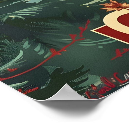 Poster Canada Moose Vintage (Coin)