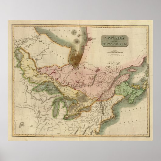 Poster Canada, Nouvelle-Écosse (Devant)