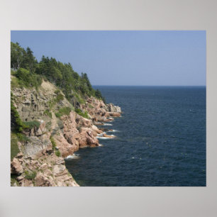 Poster Canada, Nouvelle-Écosse, île du Cap-Breton, Cabot