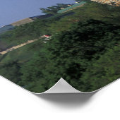 Poster Canada, Québec. Château Frontenac. (Coin)