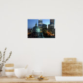 Poster Canada, Québec, Montréal. Centre-ville de Montréal (Cuisine)