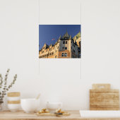 Poster Canada, Québec, Québec. Château Fairmont (Cuisine)