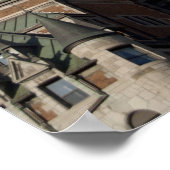 Poster Canada, Québec, Québec. Château Fairmont (Coin)