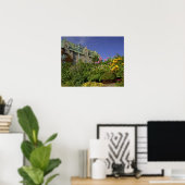 Poster Canada, Québec. Région de Charlevoix, (Bureau à domicile)
