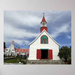 Poster Canada,  Québec,  Tadoussac. Petite Chapelle,
