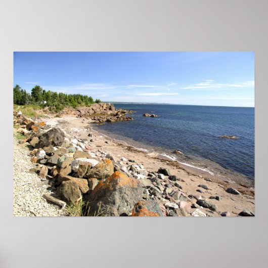 Poster Canada, Québec. VIA Rail Canada train Le 2 (Devant)