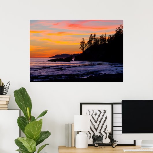 Poster Canada, Réserve de parc national Pacific Rim, Oues (Bureau à domicile)