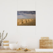 Poster Canada, Saskatchewan, Craik : Rouleaux de foin / A (Cuisine)