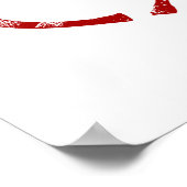 Poster Canada Souvenir Feuille d'érable du Canada  (Coin)