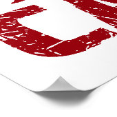 Poster Canada Souvenir Feuille d'érable du Canada  (Coin)