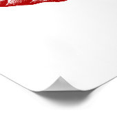 Poster Canada Souvenir Feuille d'érable du Canada  (Coin)