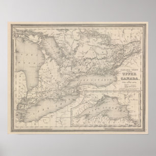Poster Canada West Upper