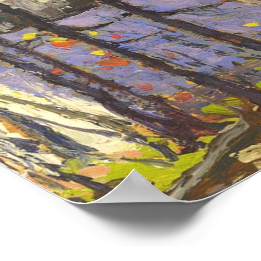 Poster Canadian Landscape - Artist's Camp By Tom Thomson (Coin)