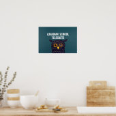 Poster Canadian School Telecasts (années 1984) (Cuisine)