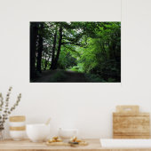 Poster Canal, Bute Park, Cardiff, Pays de Galles (Cuisine)