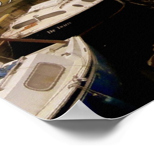 Poster Canal d'Amsterdam (Coin)