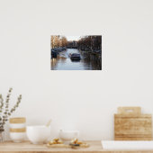 Poster Canal d'Amsterdam (Cuisine)