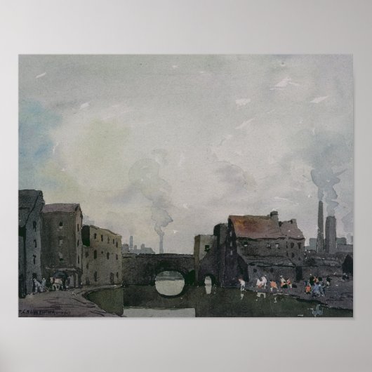 Poster Canal de Birmingham (Devant)