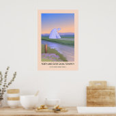 Poster Canal de Forth et Clyde chemin de halage Écosse Gr (Cuisine)