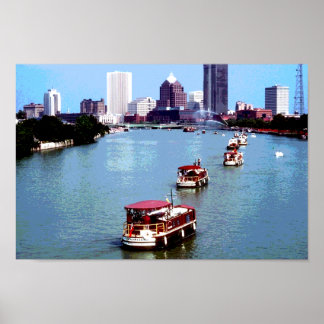 Poster Canal de New York Rochester