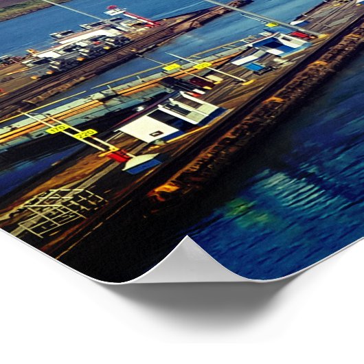 Poster Canal de Panama (Coin)