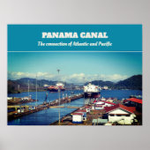 Poster Canal de Panama (Devant)