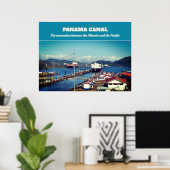 Poster Canal de Panama (Bureau à domicile)